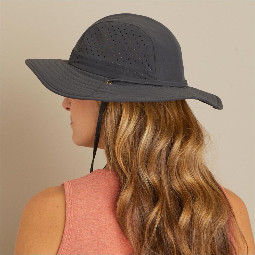 Duluth Women's Lightweight Crusher Bucket Hat Grey Adjustable Size M‎